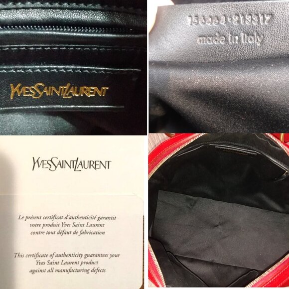 Yves Saint Laurent Large Red Muse Bag - Picture 14 of 16